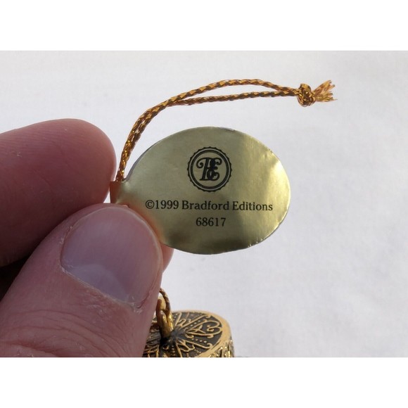 Lena Liu Treasury Of Jeweled Hummingbirds Ornaments Set 7 Bradford Editions 1999 - Picture 12 of 15